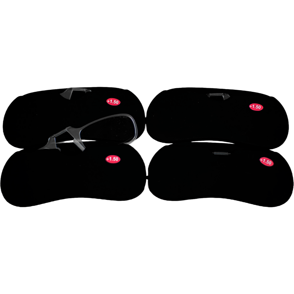 Lentes Graduados +1.50 Est.Negro