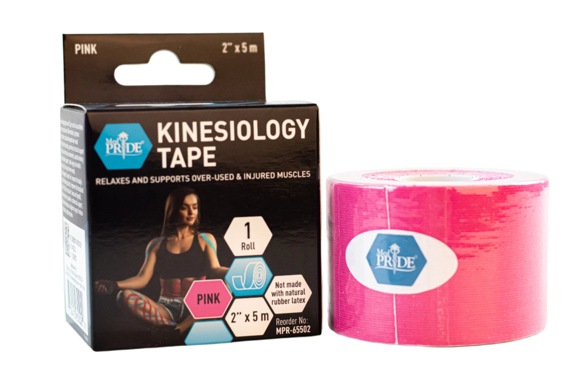 Cinta de Kinesiología 2 pulg x 5 m Rosado