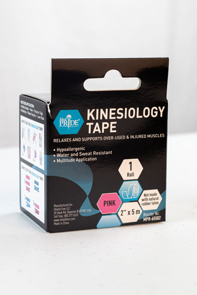 Cinta de Kinesiología 2 pulg x 5 m Rosado