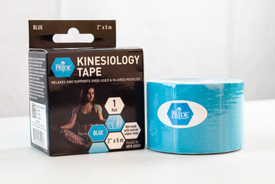 Cinta de Kinesiología 2 pulg x 5 m Azul