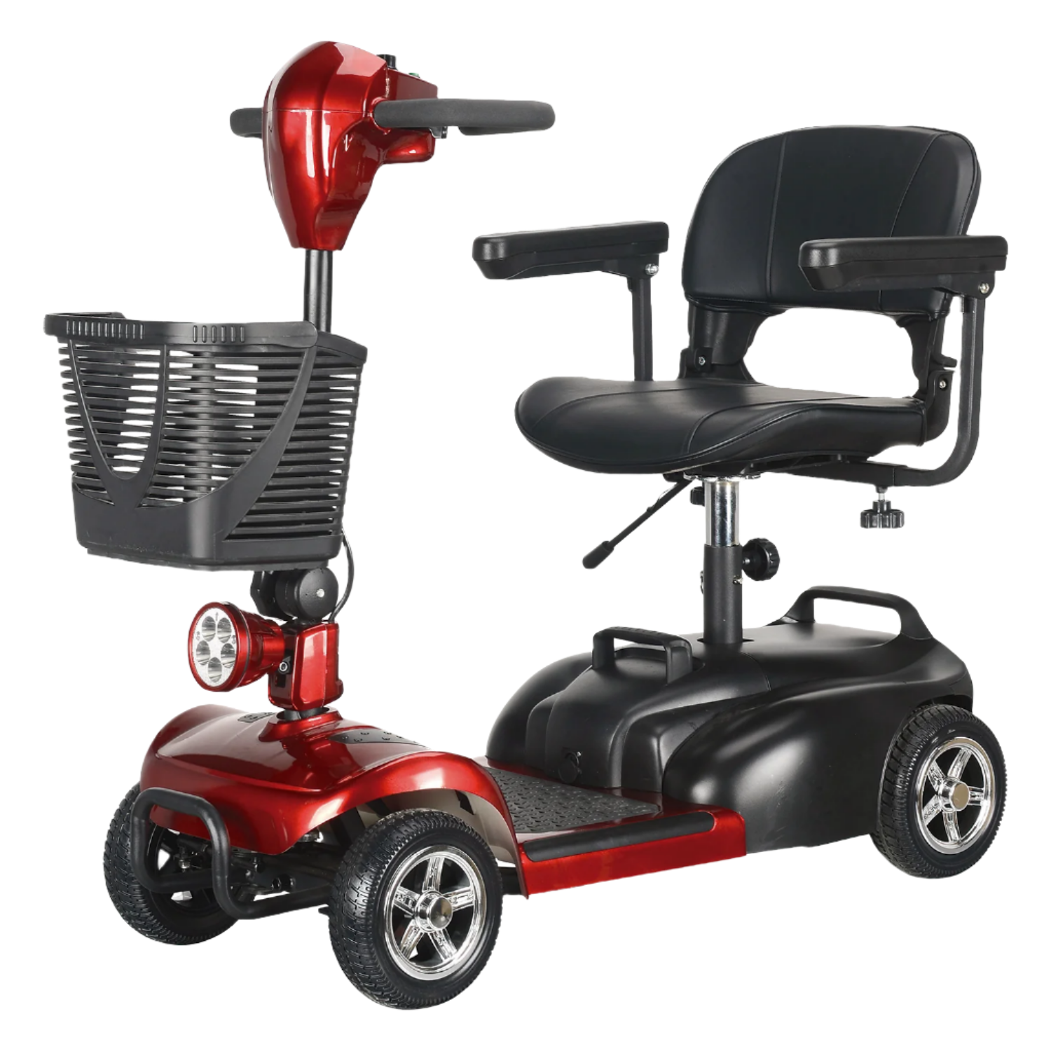 Scooter de Movilidad Rojo 24V/20A Ce.