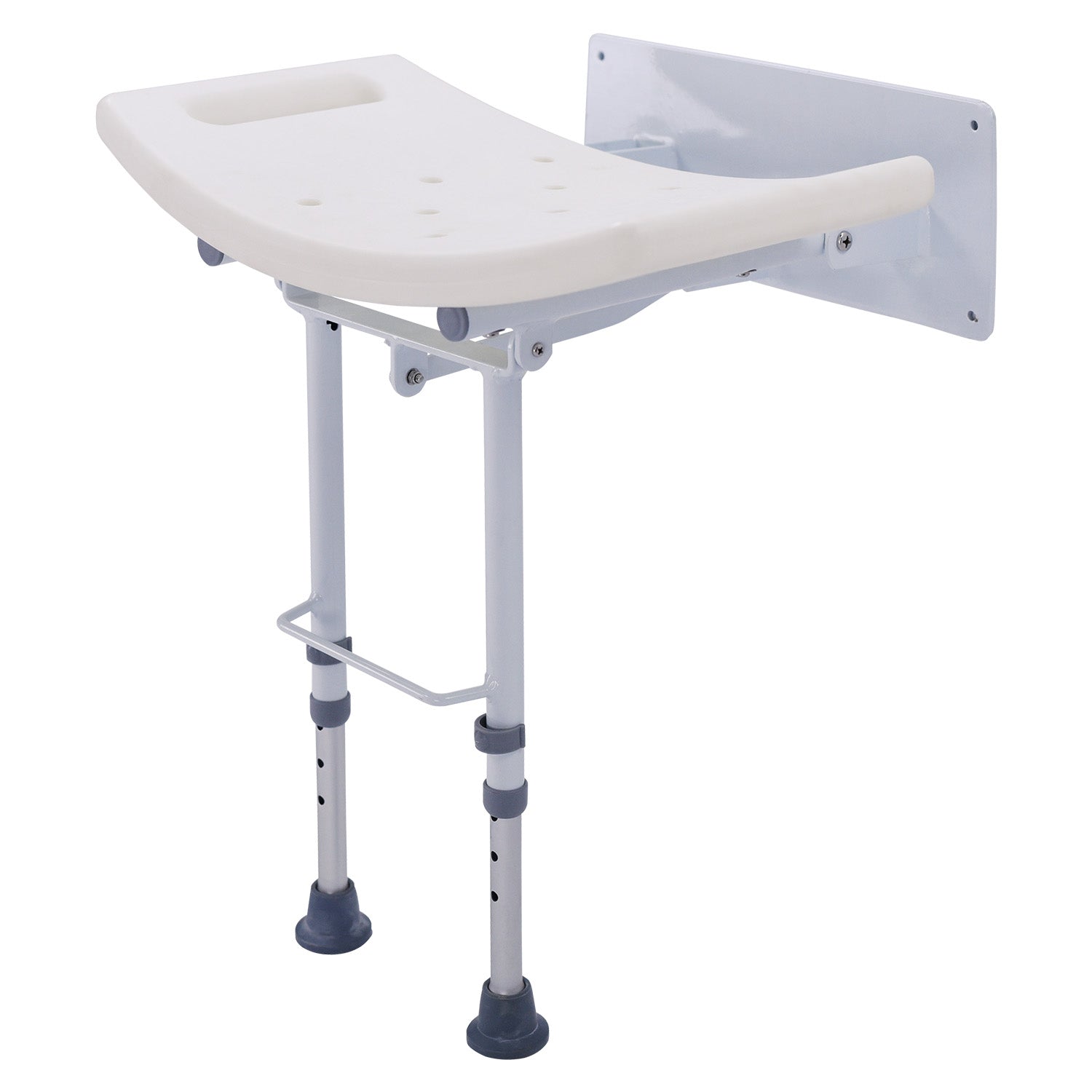 SILLA DE BAÑO CON ANCLAJE A PARED