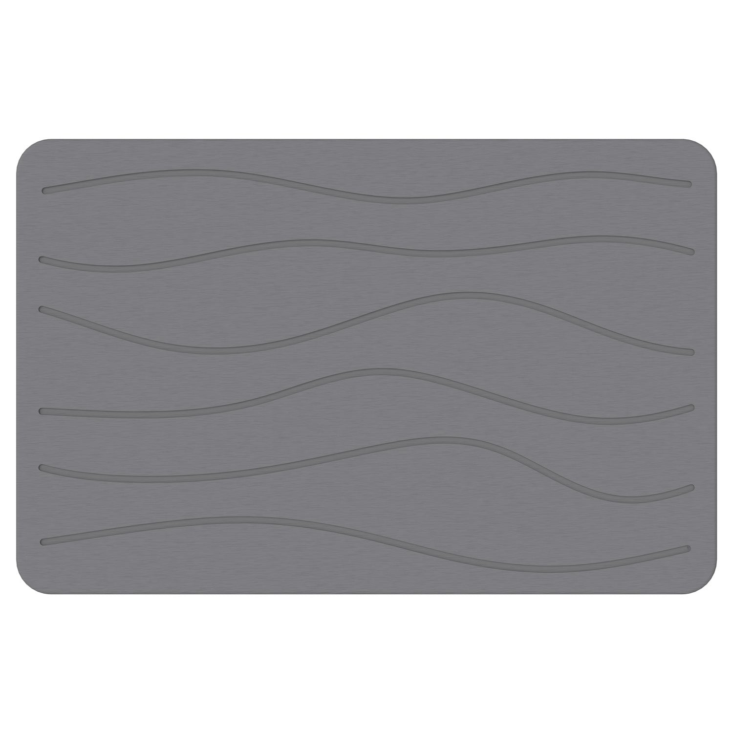 MAT DE BAÑO DE PIEDRA NATURAL GRIS