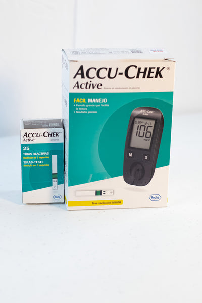 Accu-Chek Active Glucómetro con 25 Tiras