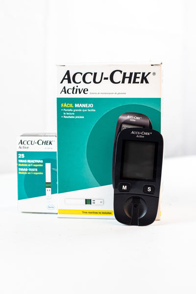 Accu-Chek Active Glucómetro con 25 Tiras