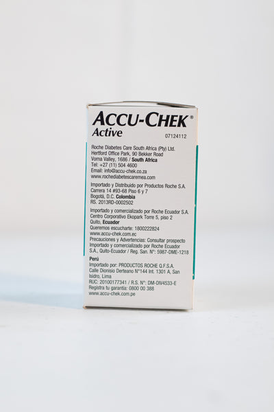 Accu-Chek Active Tiras x 50 pcs