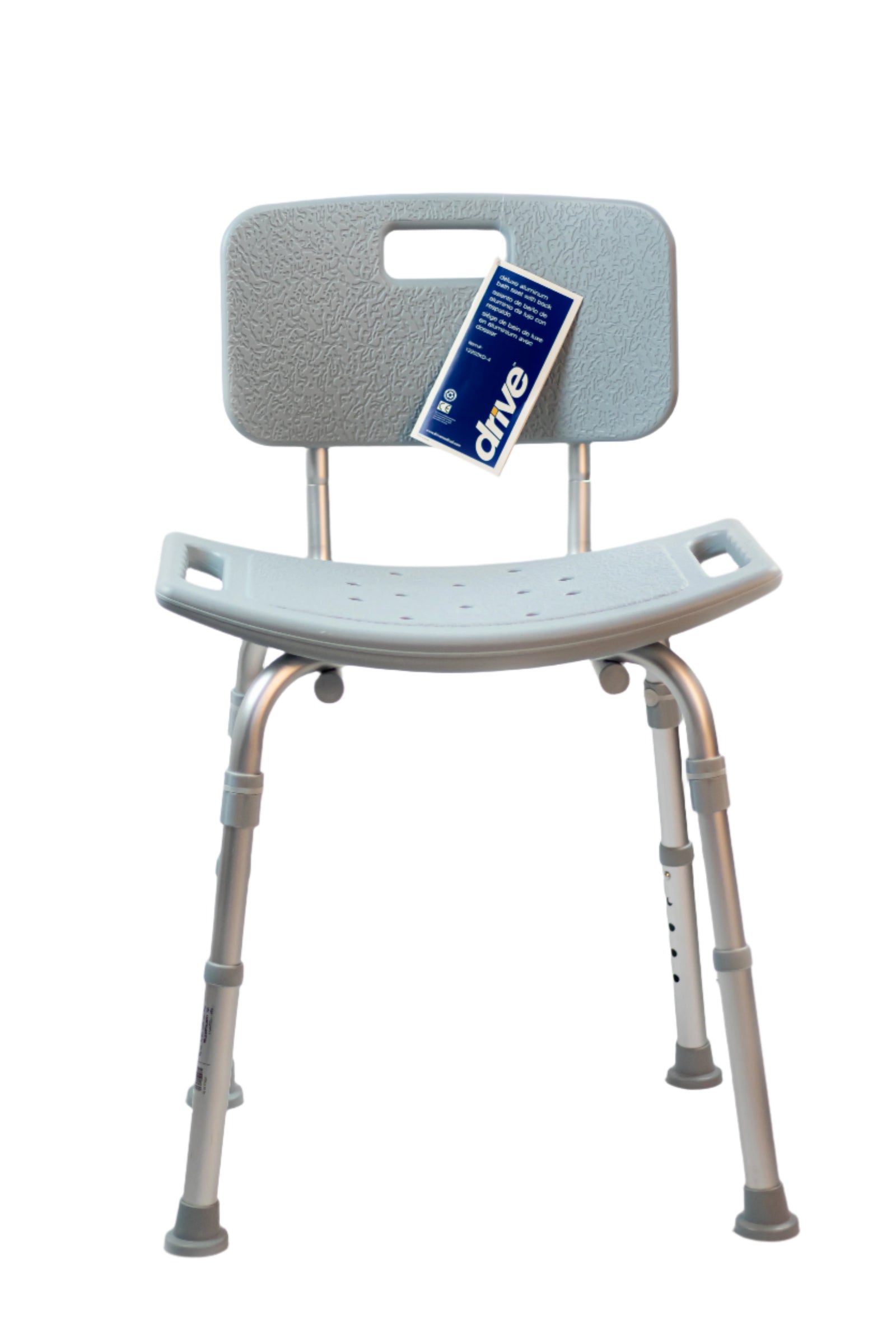 Silla de Ducha.  Color Gris.   Marca Drive