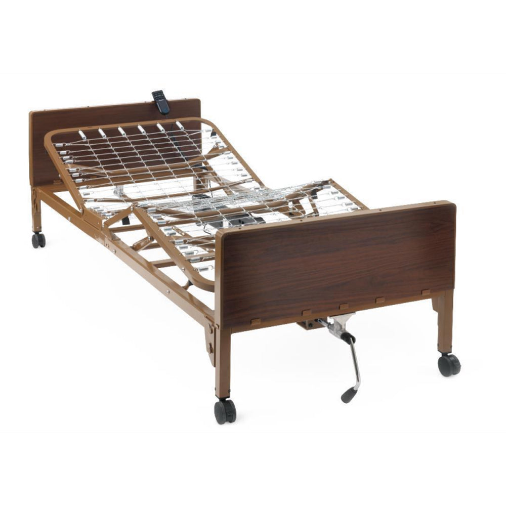 Cama  Semi-Electrica y Manual de Atención Domiciliaria marca MedLine