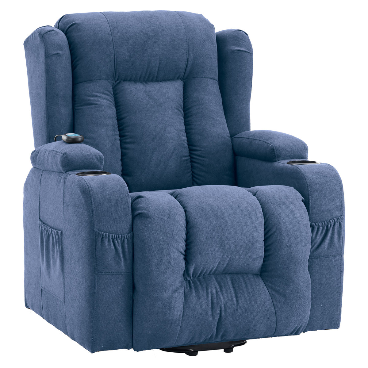 SILLON RECLINABLE MASAJE POWR LFT AZUL