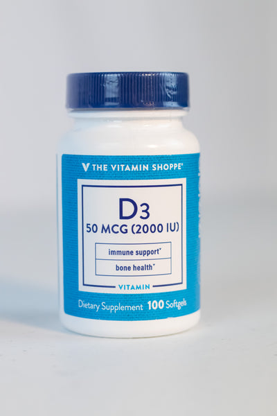 Vitamina D3 2000 UI 100 Softgels