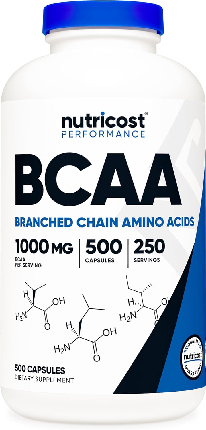 NUTRICOST BCAA 100 MG 500 CAPSULAS