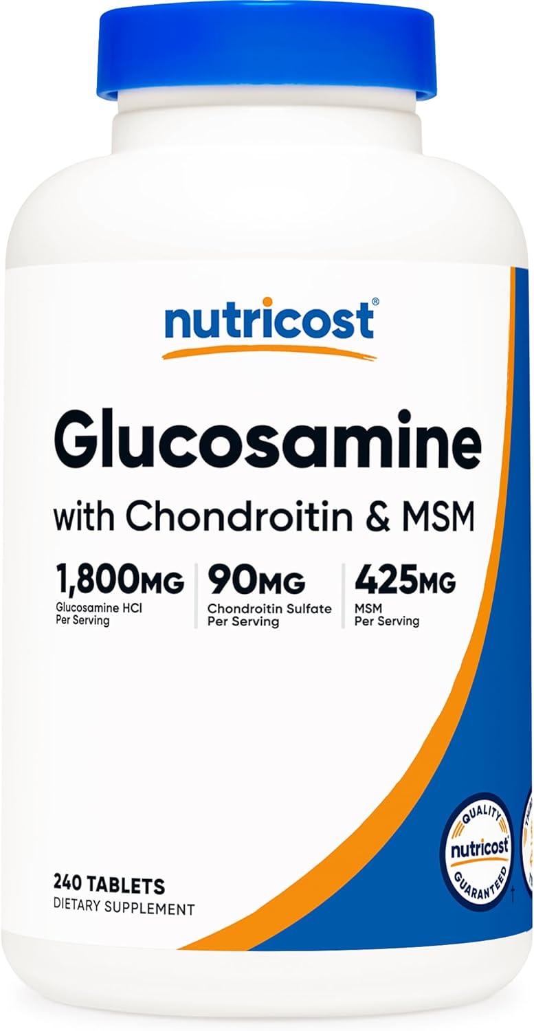 NUTRICOST GLUCOSAM 900 MG CONDROI 45 MG