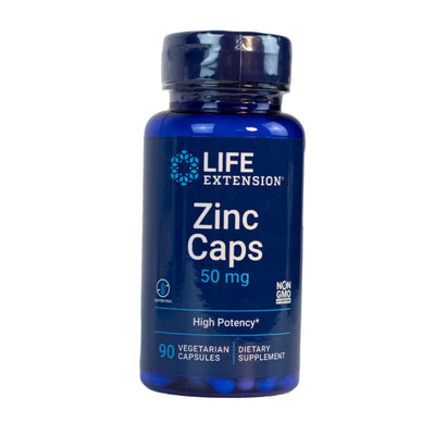 L Ext Vit Zinc 50 mg 90 cápsulas vegetales