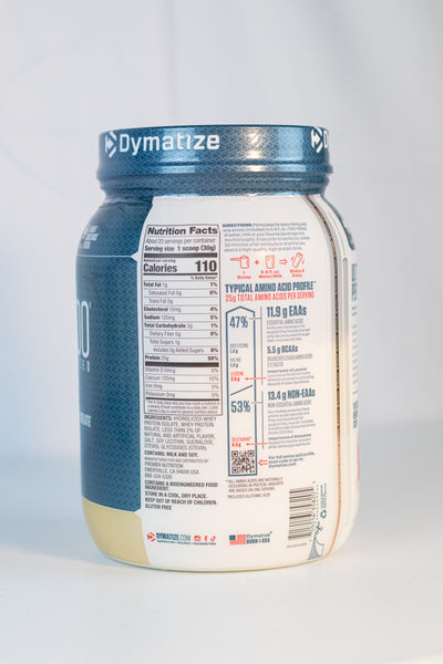 Dymatize ISO 100 Sabor Vainilla 20 servicios