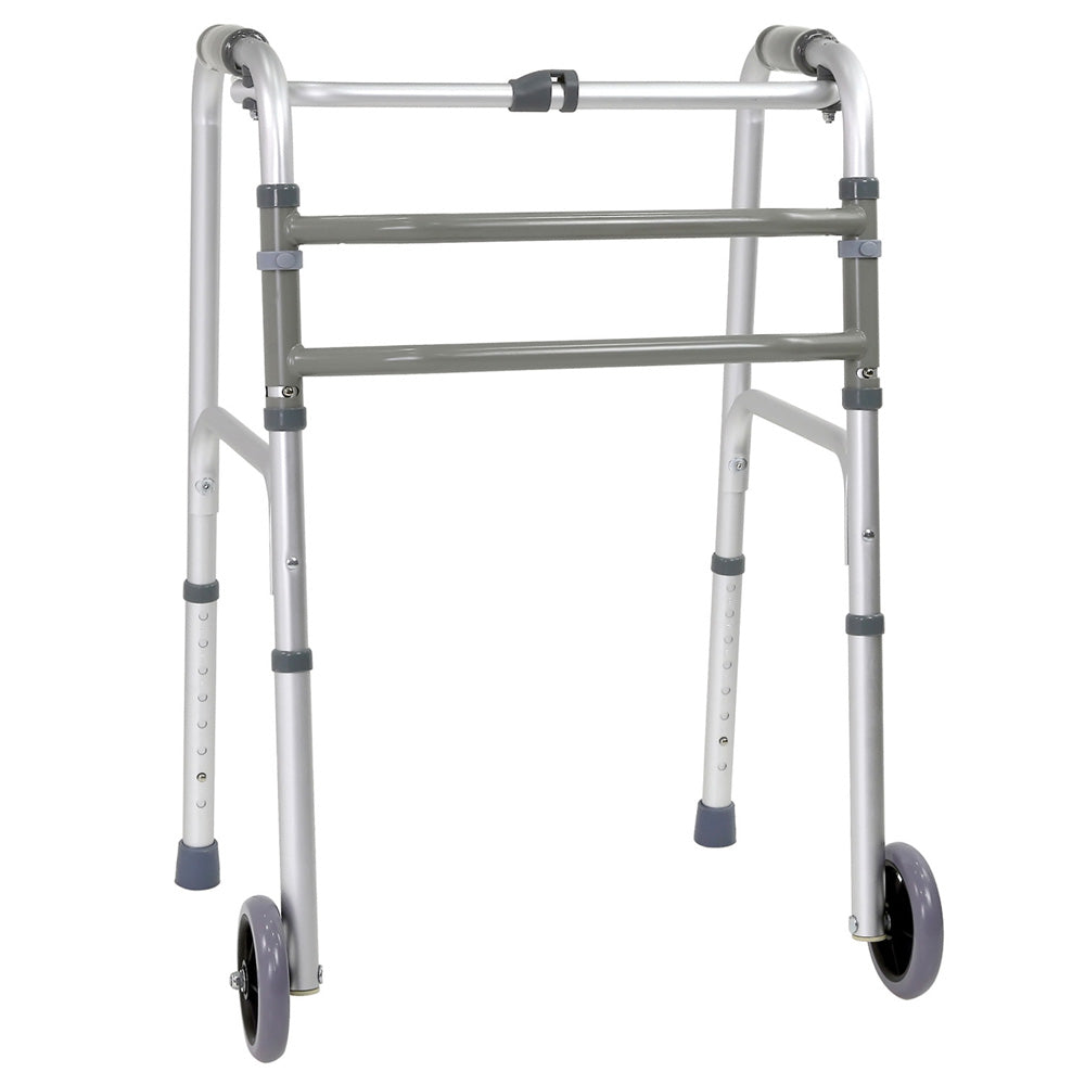 Andadera Plegable con Ruedas Delanteras - Essential Pro - Capacidad 100KGS